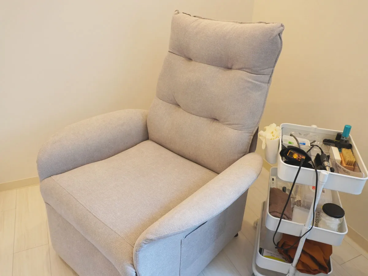 整体ニライカナイ：巻き爪治療席